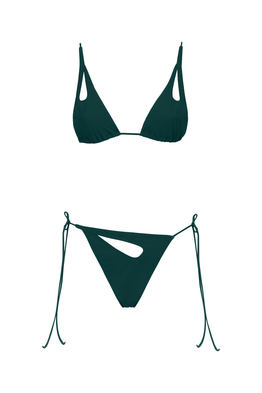 RUA BIKINI IN VERDE BOSCO